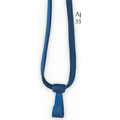 Blank Nylon Breakaway Badge Lanyard (Blue)